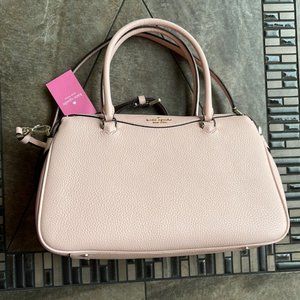 Kate Spade Mimi Satchel Rose Smoke